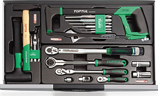 Tủ đồ nghề 2 tầng 10 ngăn 333 chi tiết  GCAZ0035 / GCAJ0041