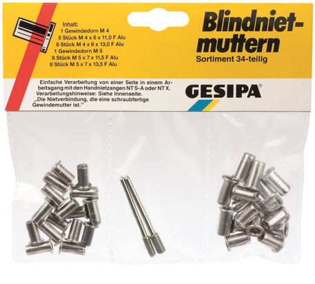 ĐInh tán mù M4 và M5 Gesipa 1433675