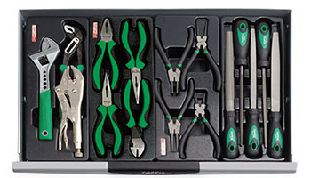 Tủ đồ nghề 7 ngăn 229pcs Toptul GCAJ229G