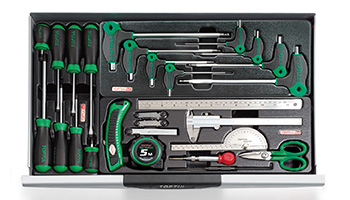 Tủ đồ nghề 7 ngăn 229pcs Toptul GCAJ229G