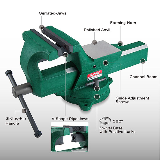 Dụng cụ kẹp Toptul DJAD0107 Dụng cụ kẹp Toptul DJAD0107
