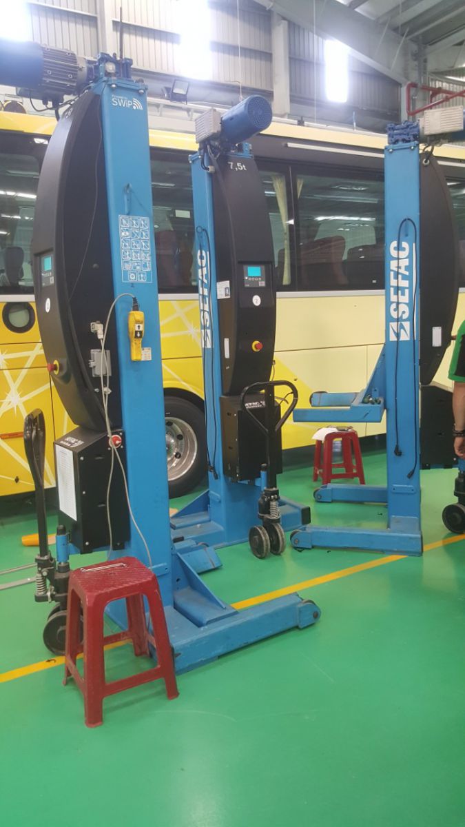 Cầu nâng 4 trụ độc lập Sefac PMX412065 Cầu nâng 4 trụ độc lập Sefac PMX412065