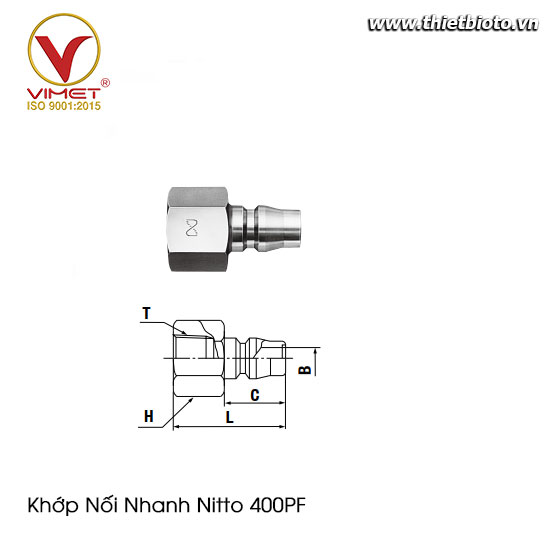 Khớp Nối Nitto 400PF