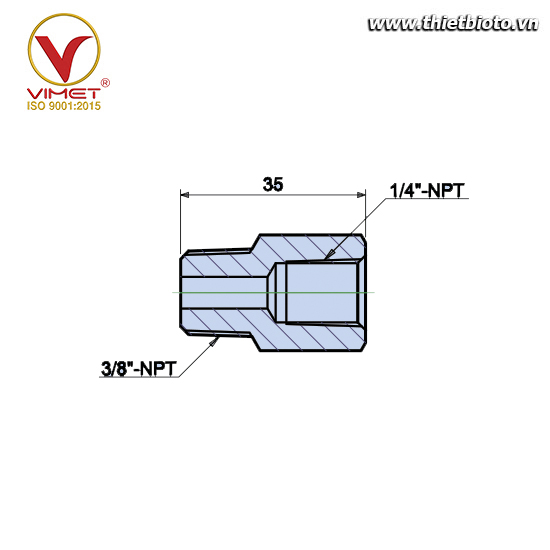 Đầu nối kiểu adaptor Jackram ADF302