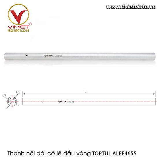 Thanh nối dài cờ lê đầu vòng TOPTUL ALEE4655