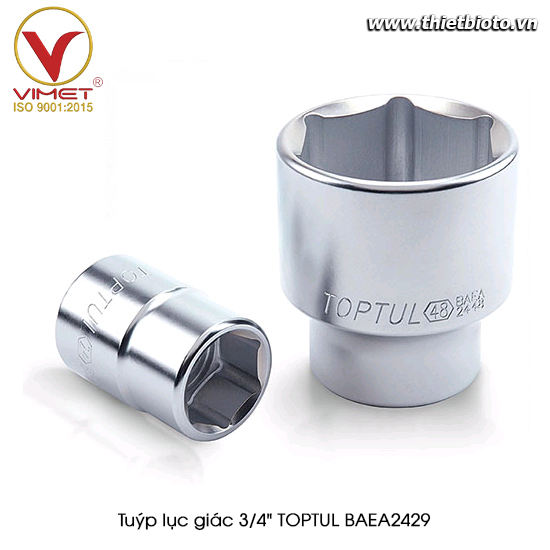 Tuýp lục giác 3/4