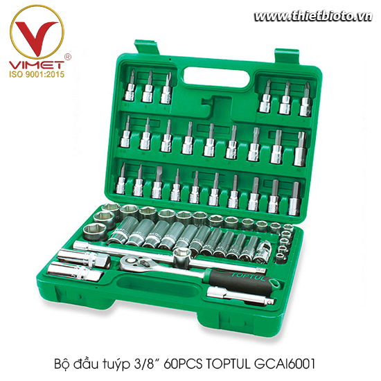 Bộ tuýp đầu 3/8