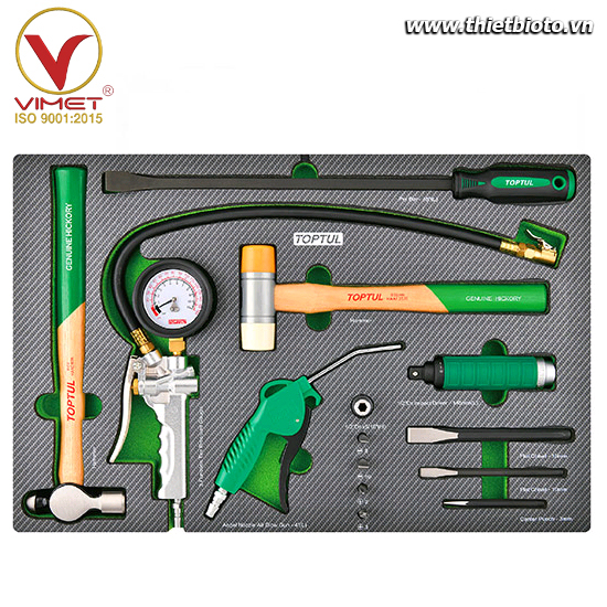Khay dụng cụ cầm tay 16 chi tiết Toptul GED1637