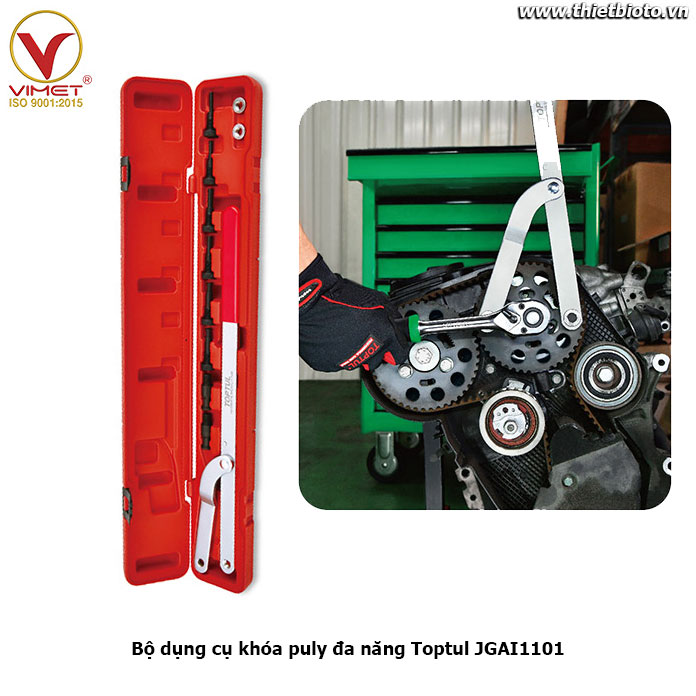 Bộ dụng cụ khóa puly đa năng Toptul JGAI1101