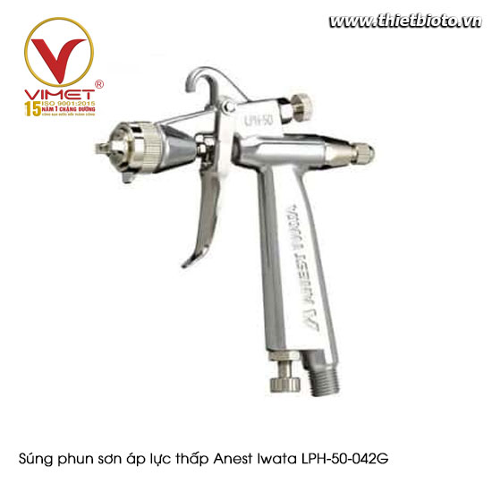 Súng phun sơn áp lực thấp Anest Iwata LPH-50-042G
