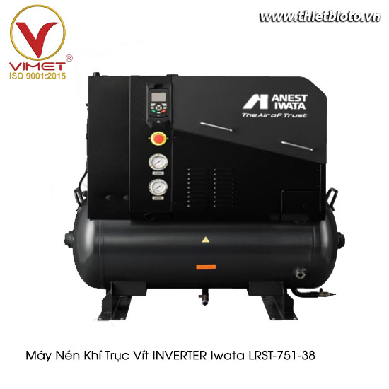 Máy Nén Khí Trục Vít INVERTER Iwata LRST-751-38