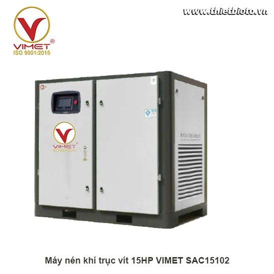 Máy nén khí trục vít 15HP VIMET SAC15102
